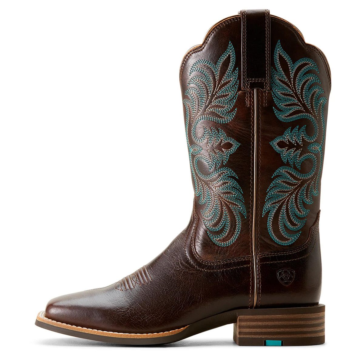Ariat Women's Gillette Western Boot, Arizona Brown|Marble Brown – side