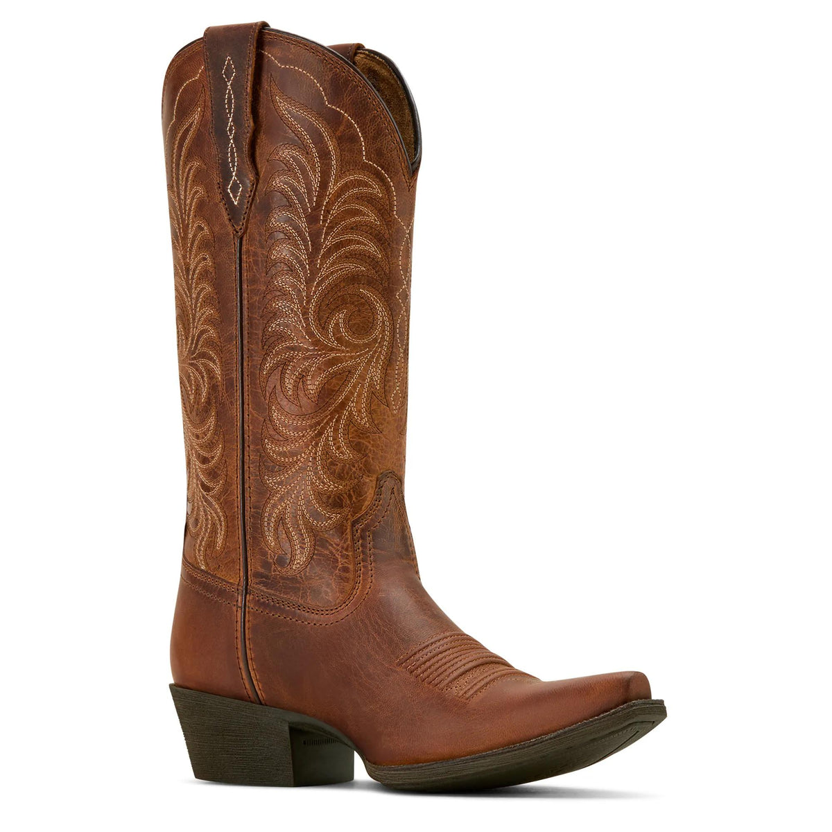 Ariat Women's Heritage X Toe Western Boot, Rich Oak – inside