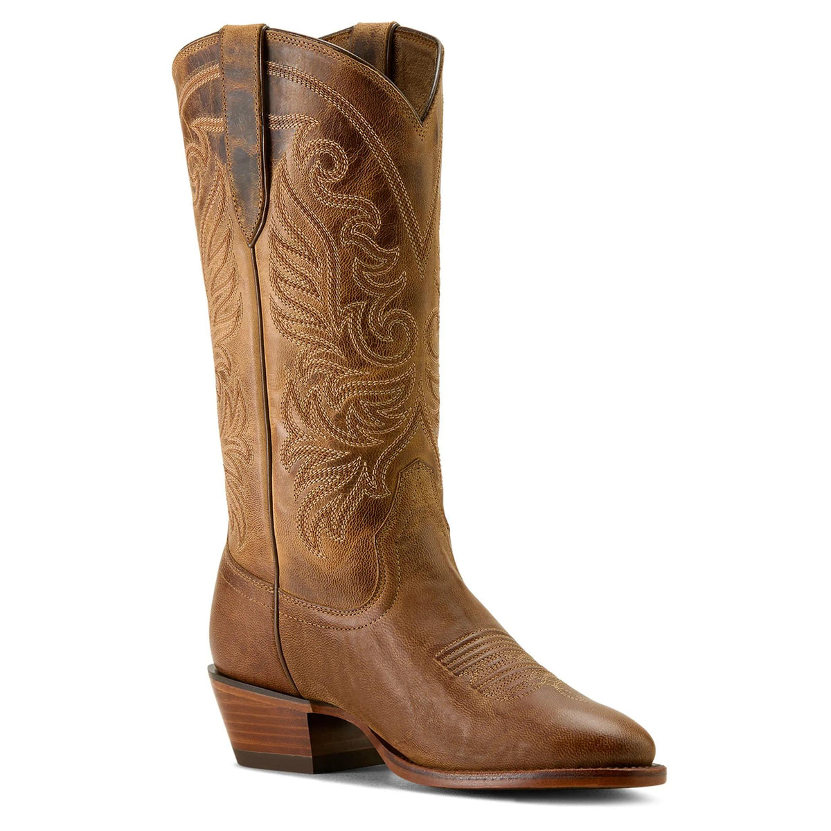 Ariat Women's Louella R Toe Western Boot, Pearl Brown – inside