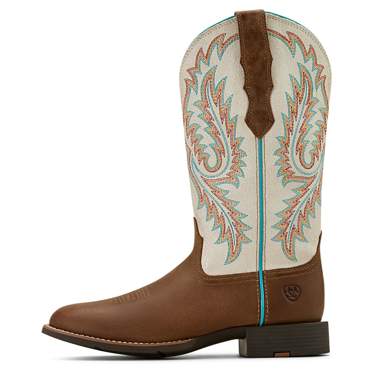 Ariat Women's Round Up W Toe StretchFit Western Boot, Sandstorm – side