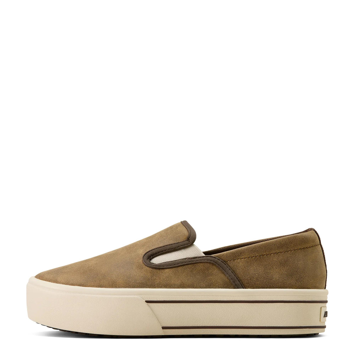 Ariat Women's Skylar Slip On Shoe, Brown Bomber – side