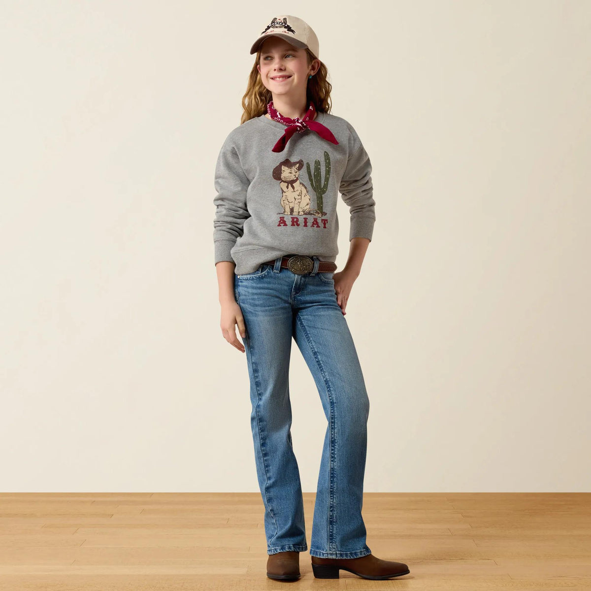 Ariat Youth Heather Grey 10080609 - view 3