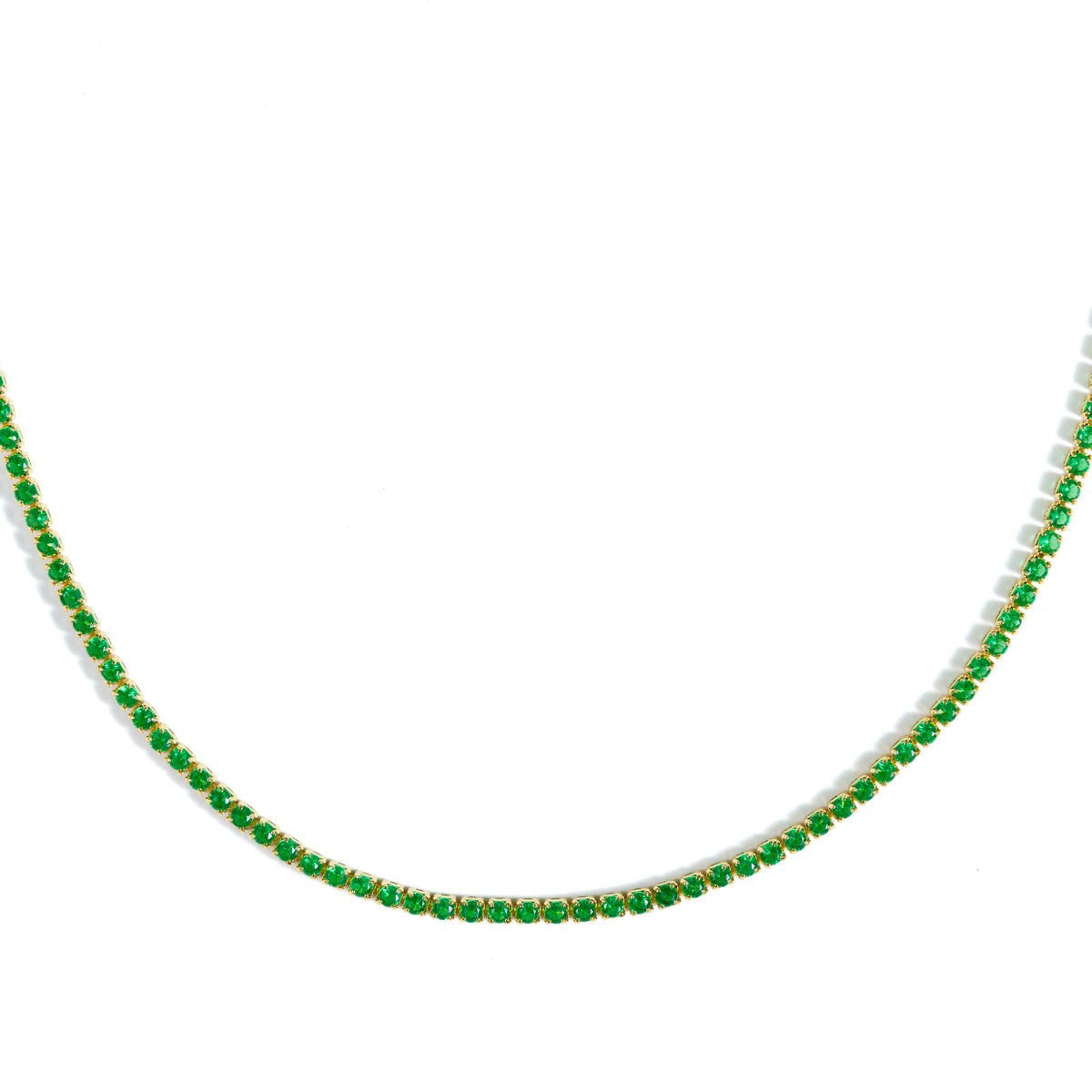 Brenda Grands Womens Gold Emerald Green 750 - view 2