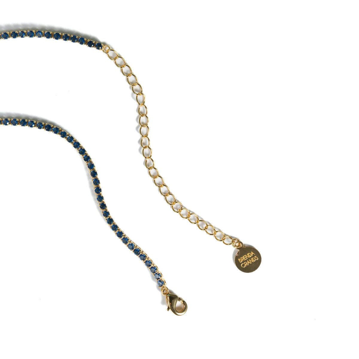 Brenda Grands Womens Gold Sapphire Blue 751 - view 3