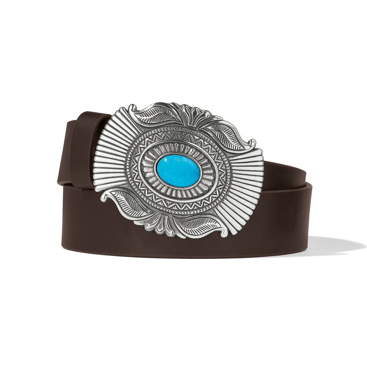 Leegin Brighton Radience Belt in stylish design, featuring a sleek buckle and textured leather finish.