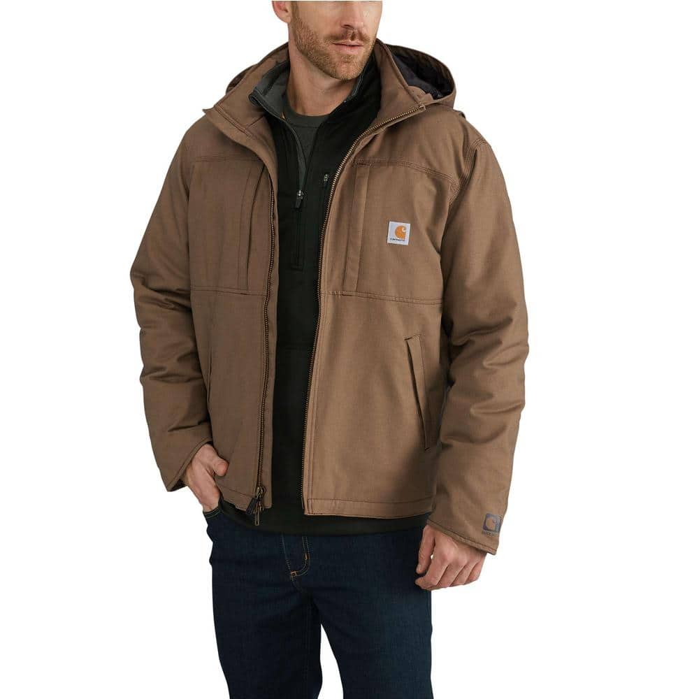 Carhartt Men's Full Swing Cryder Jacket, Canyon Brown – front