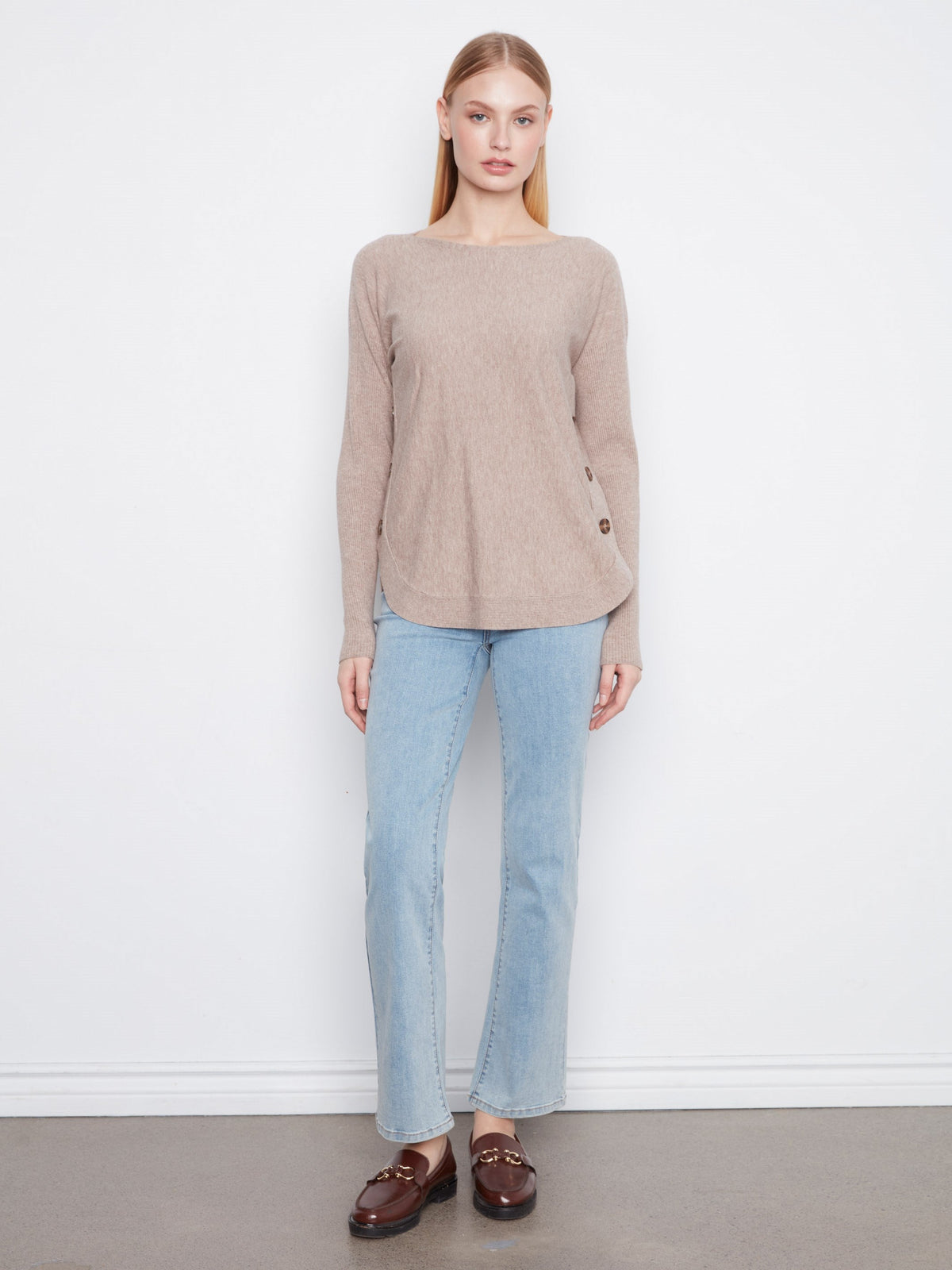 Charlie B Womens Heather Taupe C2871R-464A - view 4