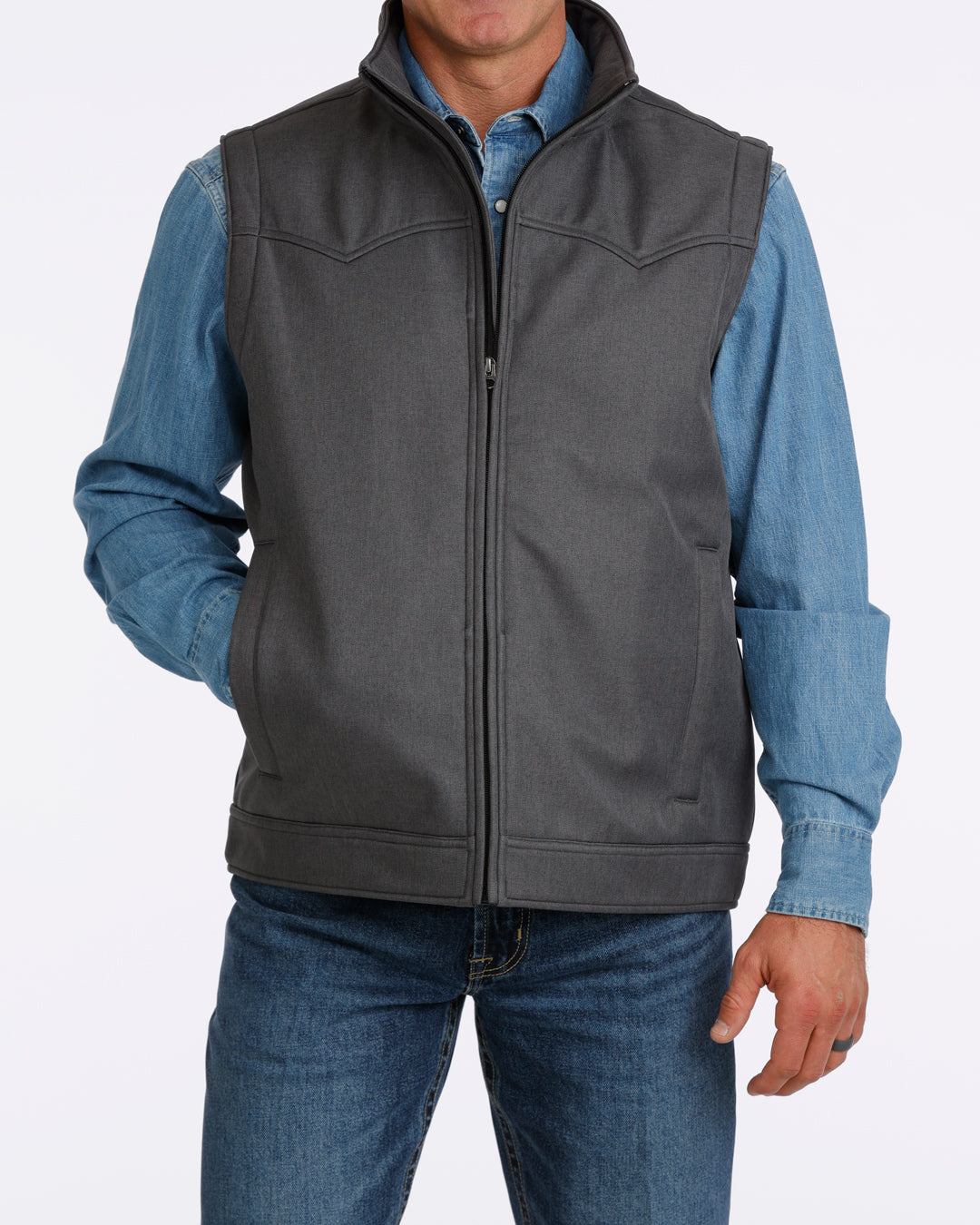 Cinch Mens Charcoal MWV1592006 - view 1