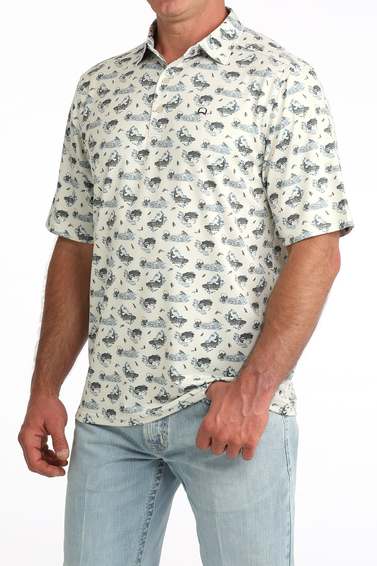Cinch Mens Cream MTK1865047 - view 2