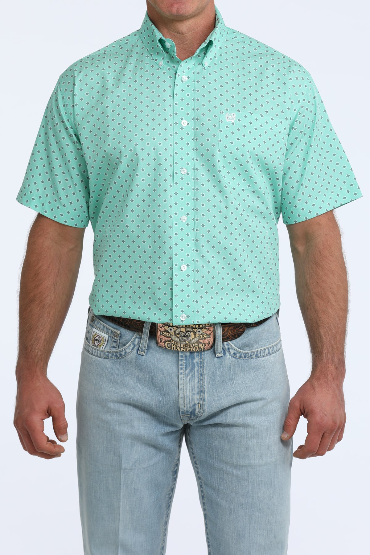 Cinch Mens Turquoise MTW1111529 - view 1