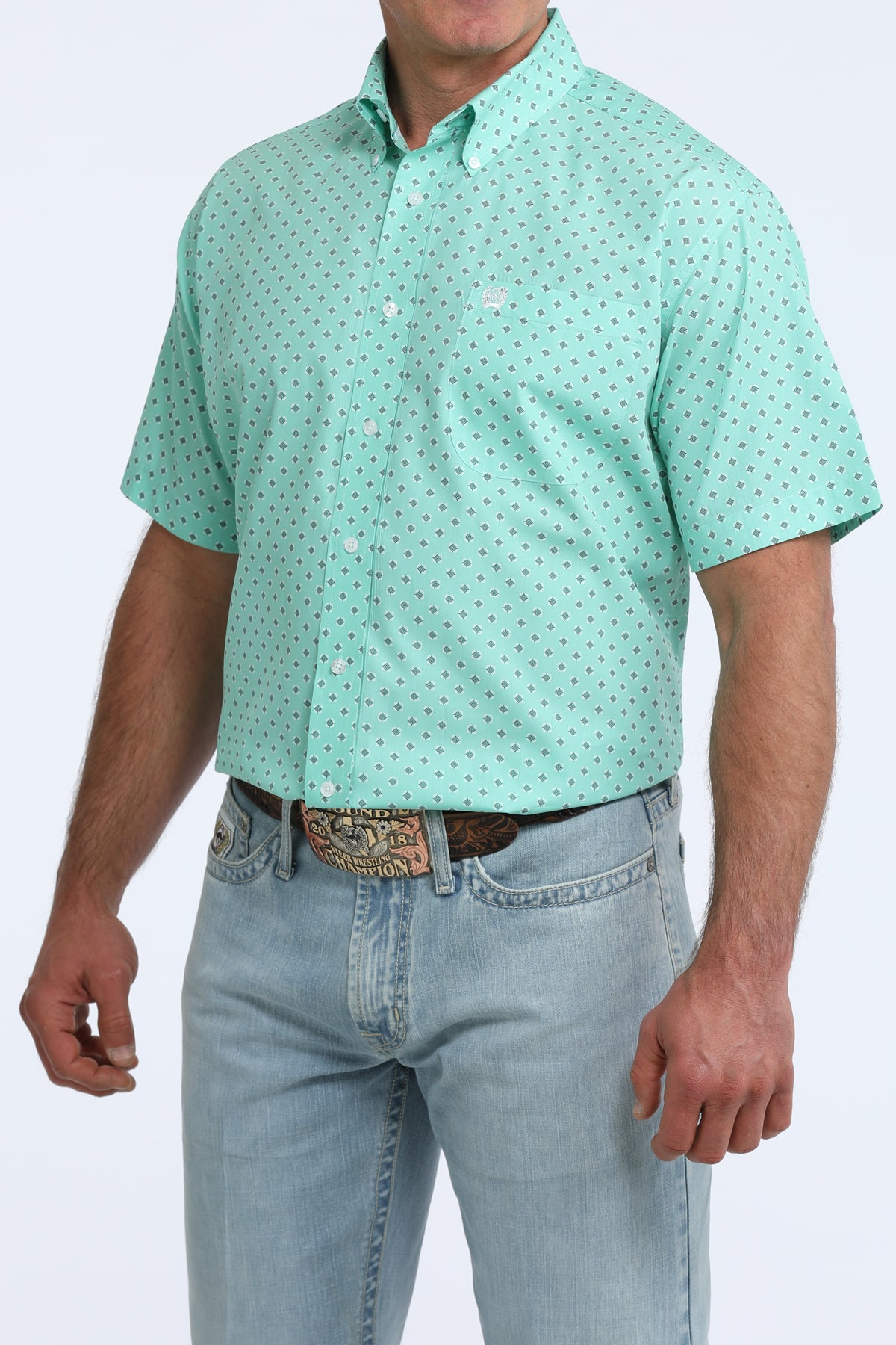 Cinch Mens Turquoise MTW1111529 - view 2