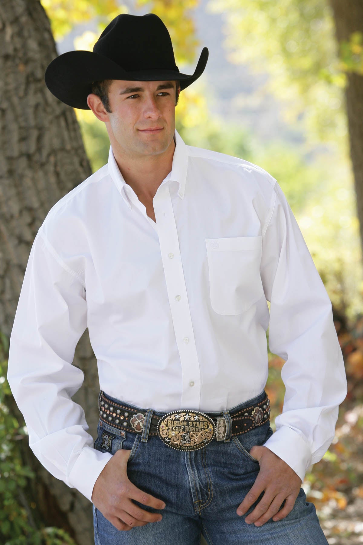 Cinch Mens White MT10320020 - view 1
