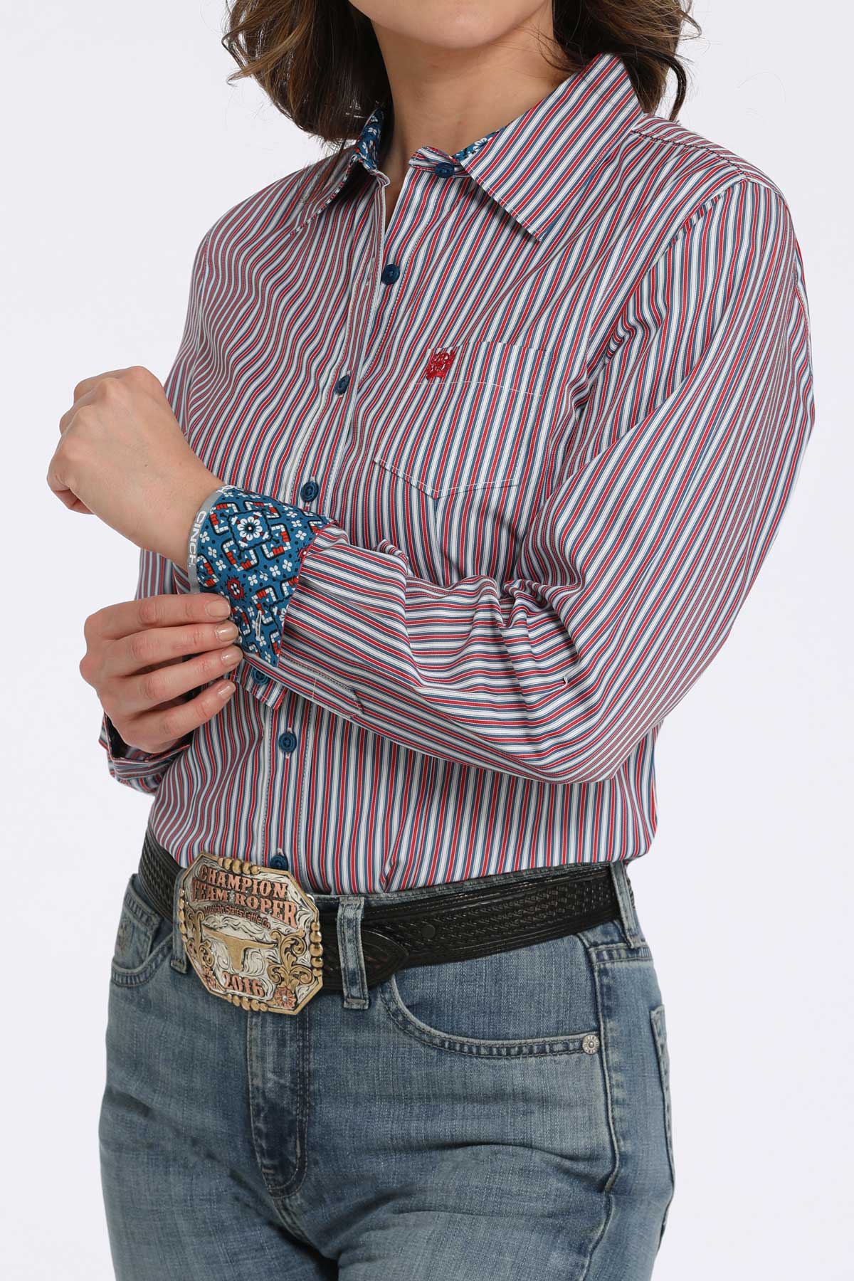 Cinch Womens Multi Stripe MSW9164249 - view 2