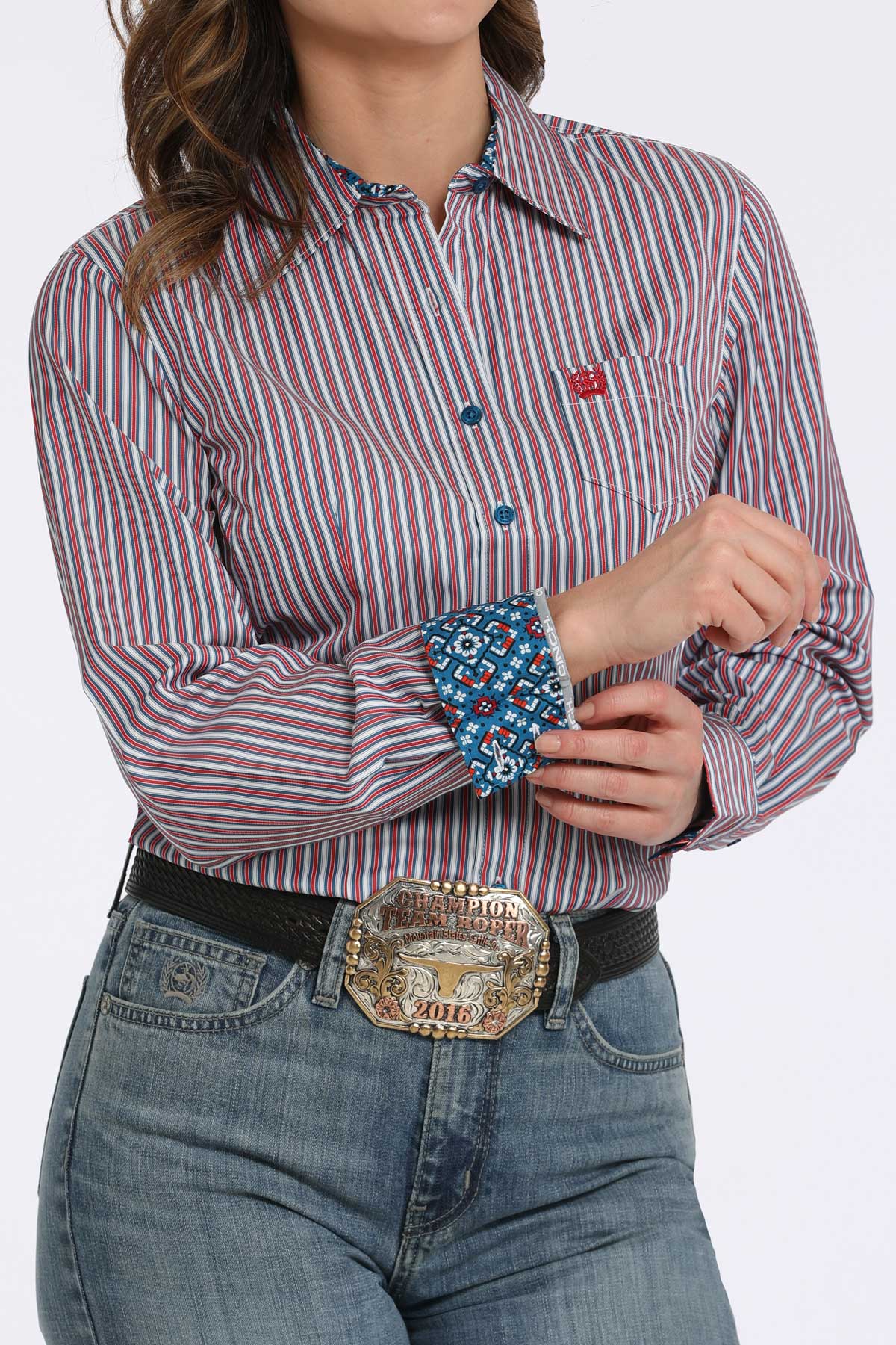 Cinch Womens Multi Stripe MSW9164249 - view 3