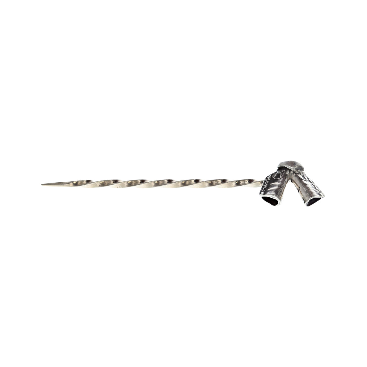 Clint Orms 1840 sterling silver toothpick with a chaps top