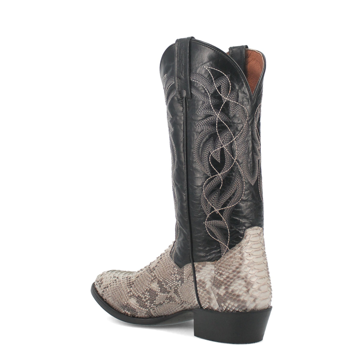 Dan Post Men's Manning Python Boot, Natural – 3-4 back