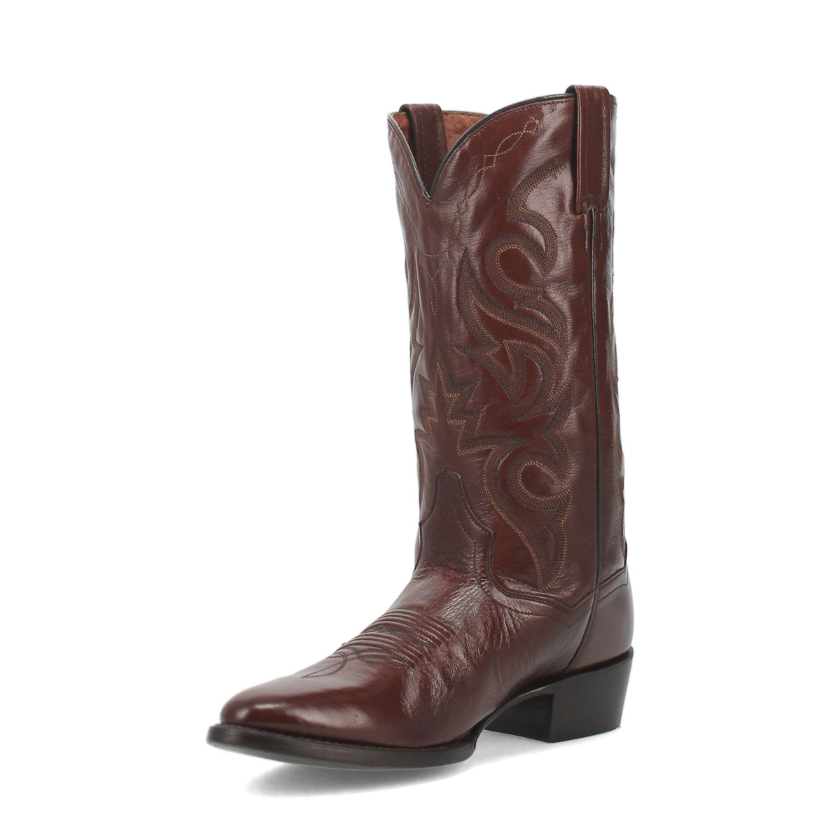 Dan Post Men's Milwaukee Boot, Antique Tan – 3-4 front inside