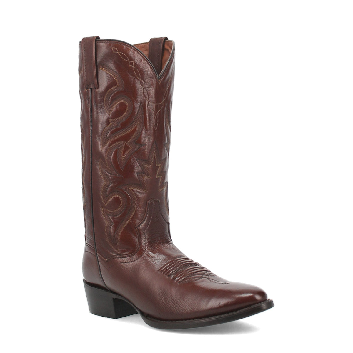 Dan Post Men's Milwaukee Boot, Antique Tan – 3-4 front