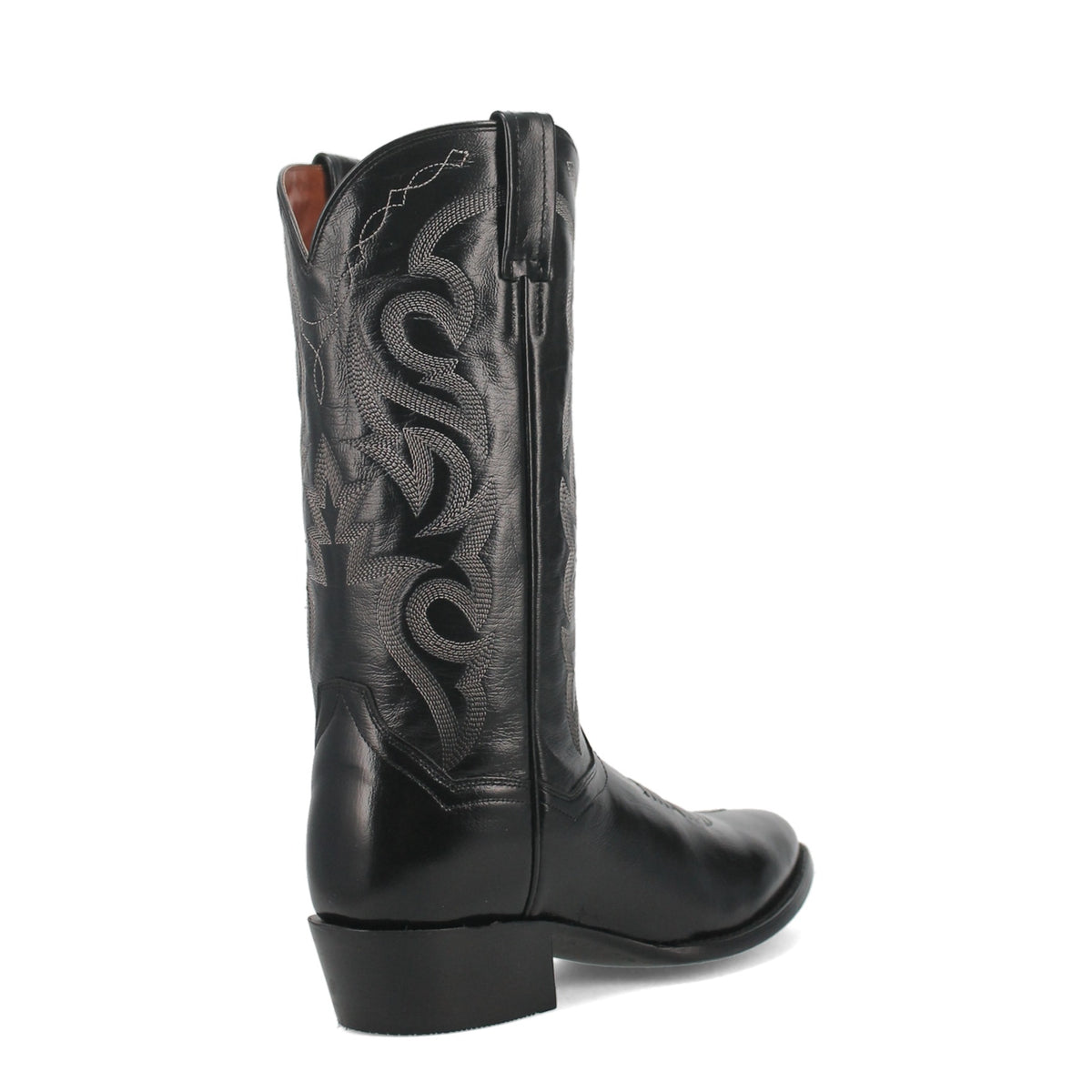 Dan Post Men's Milwaukee Boot, Black – 3-4 back inside