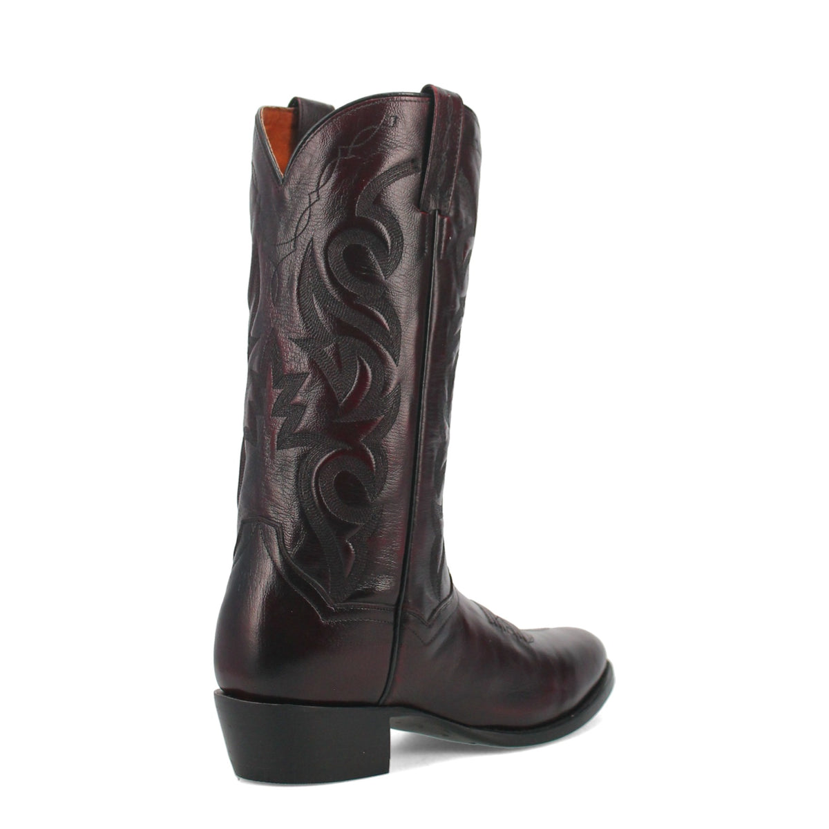 Dan Post Men's Milwaukee Boot, Black Cherry – 3-4 back inside