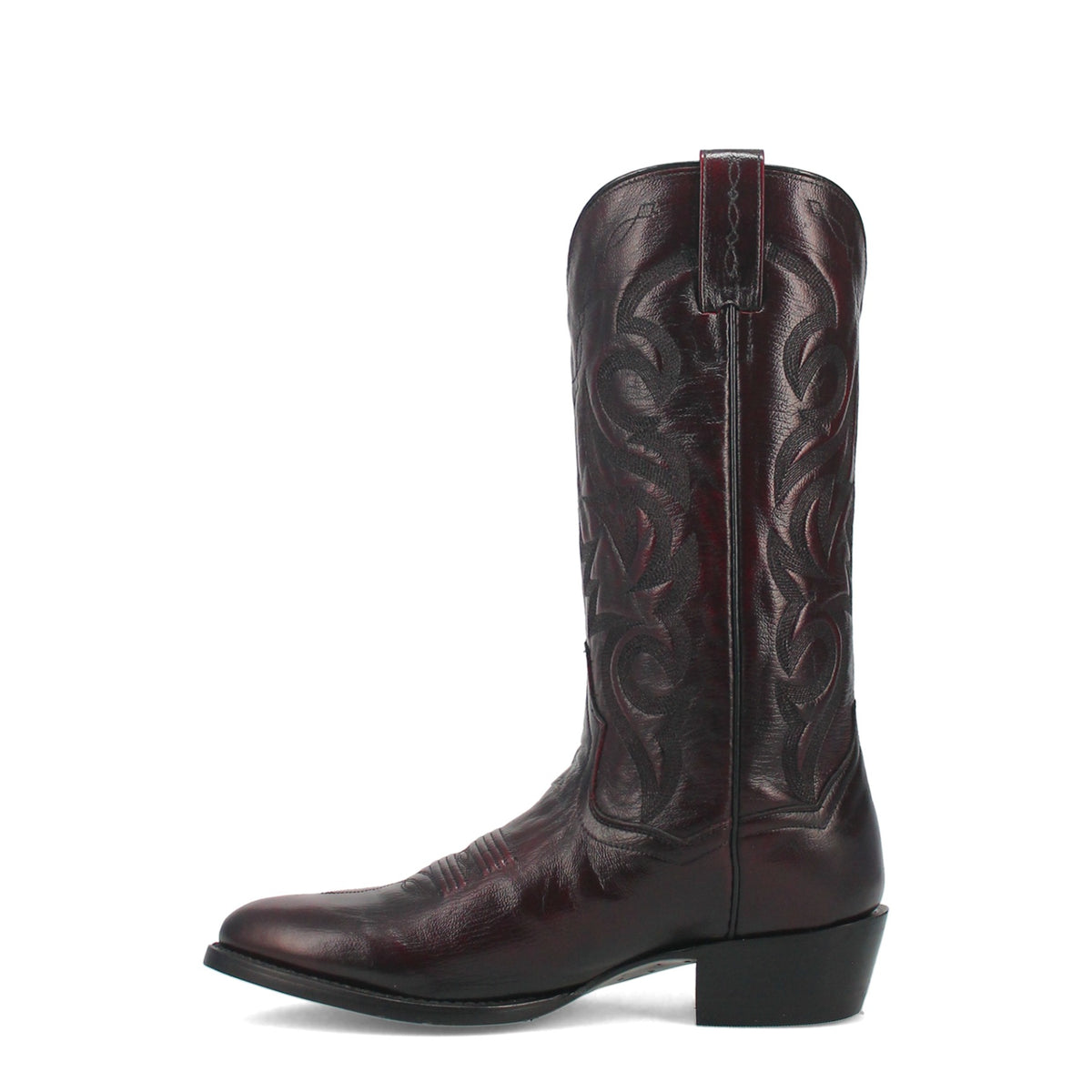 Dan Post Men's Milwaukee Boot, Black Cherry – inside