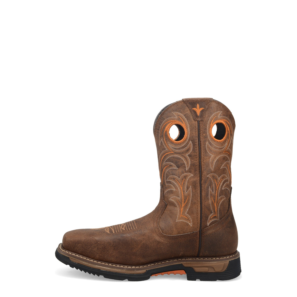 Dan Post Men's Storm's Eye Composite Toe Work Boot, Brown – inside