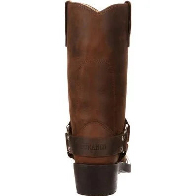 Durango Men's Harness Boot, Brown – heel