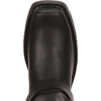 Durango Women's Harness Boot, Black – toe detail