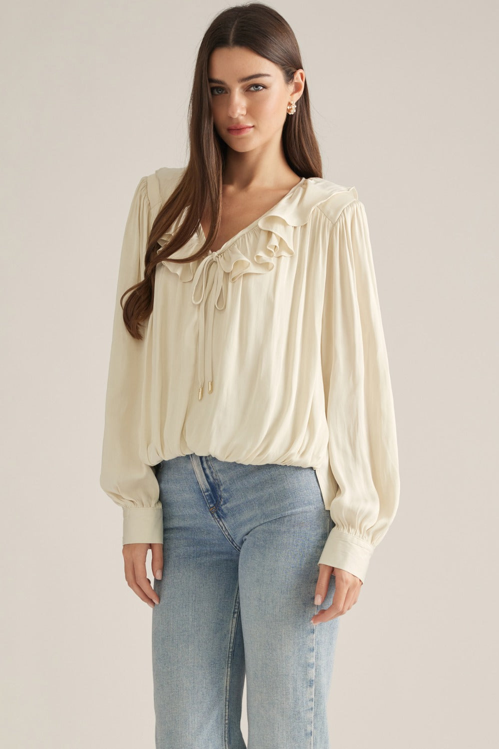 Entro Womens Cream T34041 - view 2