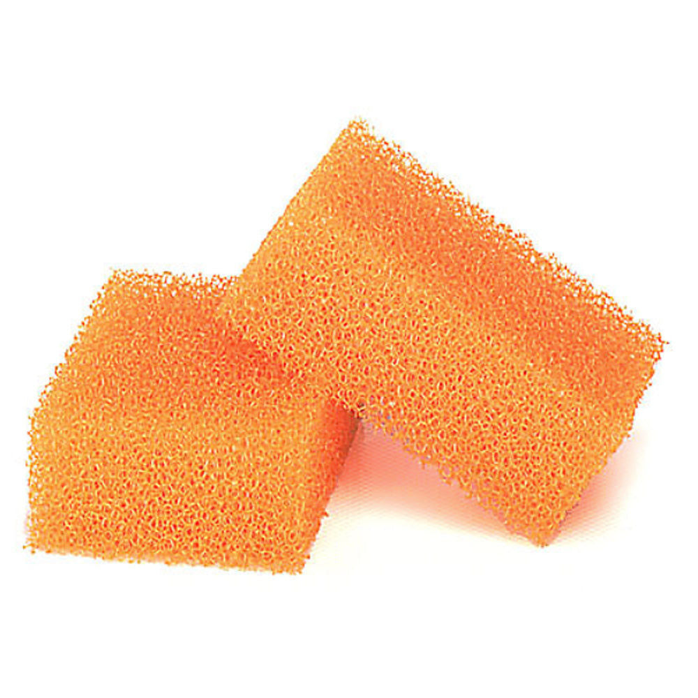 Two felt hat cleaning sponges from M&F, designed for gentle dust and stain removal on felt hats.