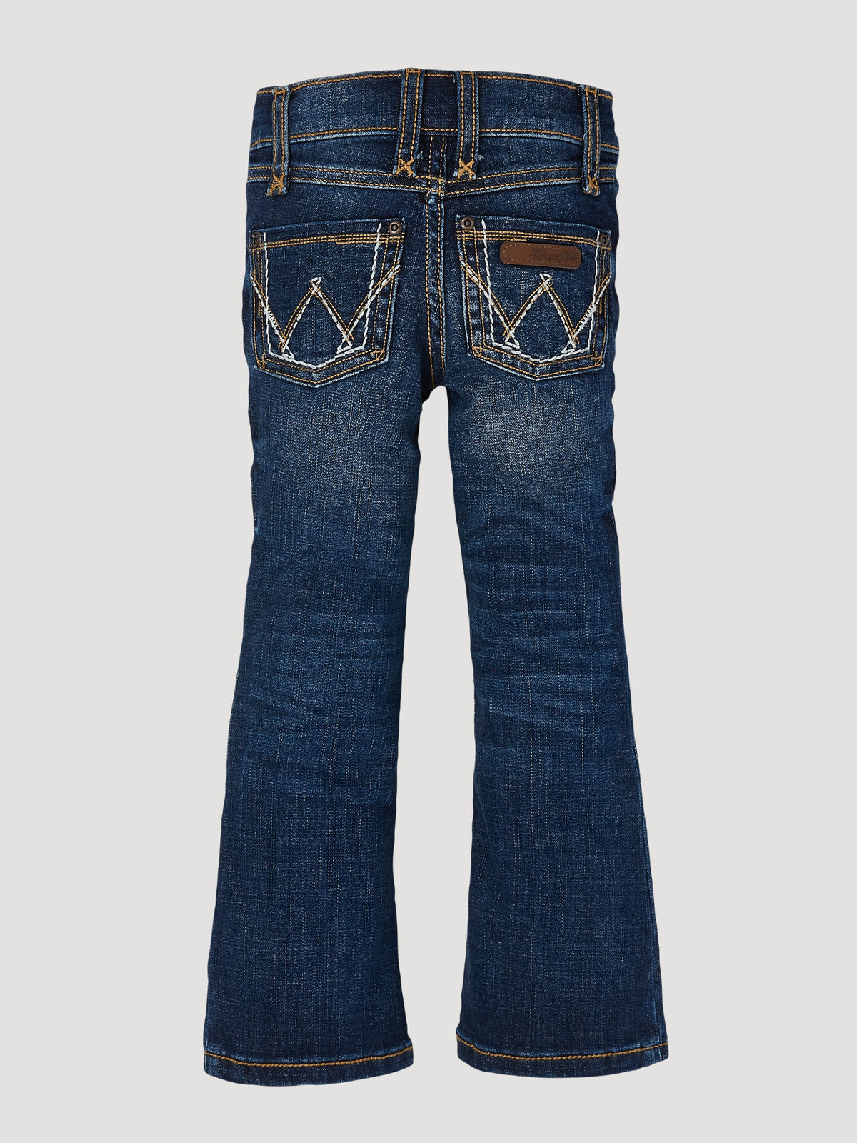 Girl's Wrangler Retro Bootcut Jean (4-18), Medium Blue – back