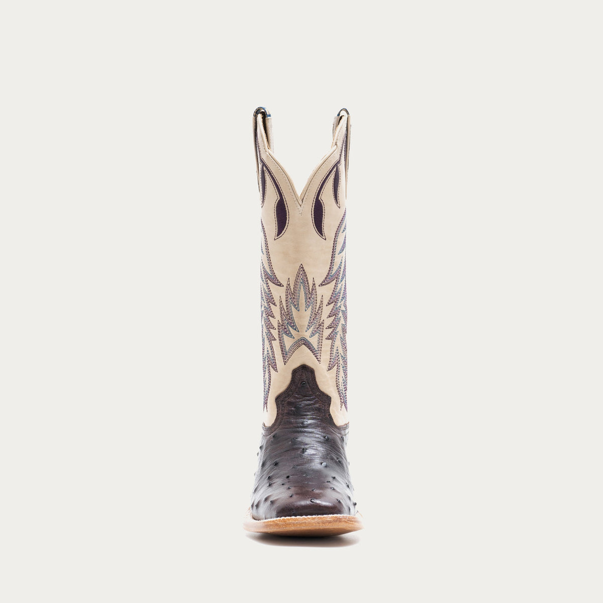 Women's HYER Harper Boots in purple and white with chunky soles and lace-up design, stylish and comfortable footwear.