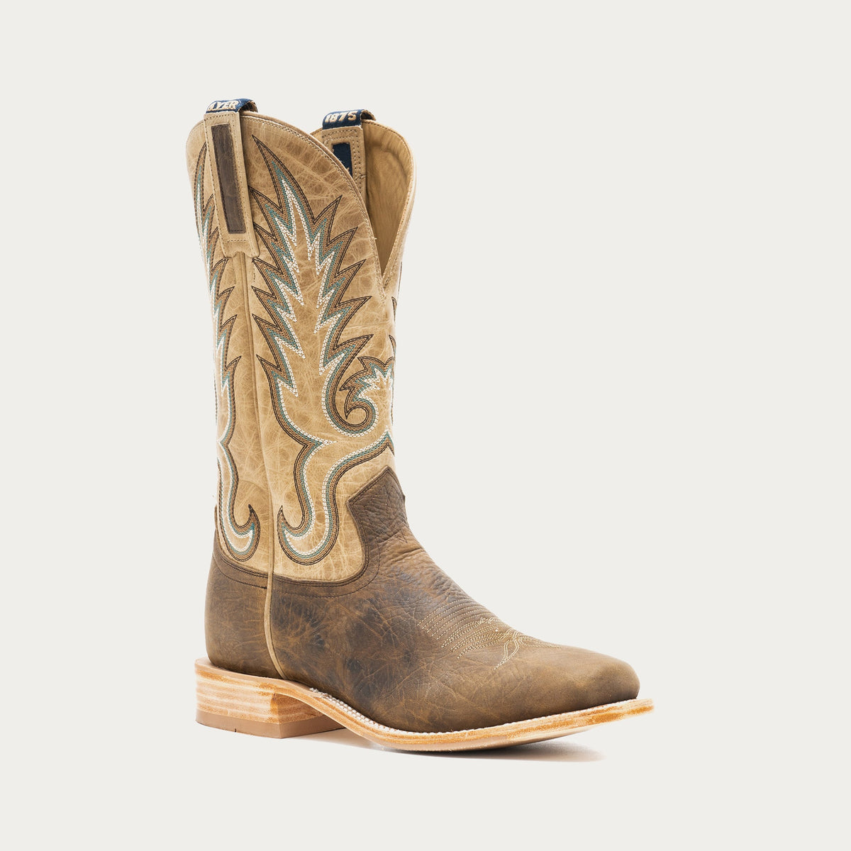 HYER Men's Kincaid western boot in Tan/Tan, style HM11043