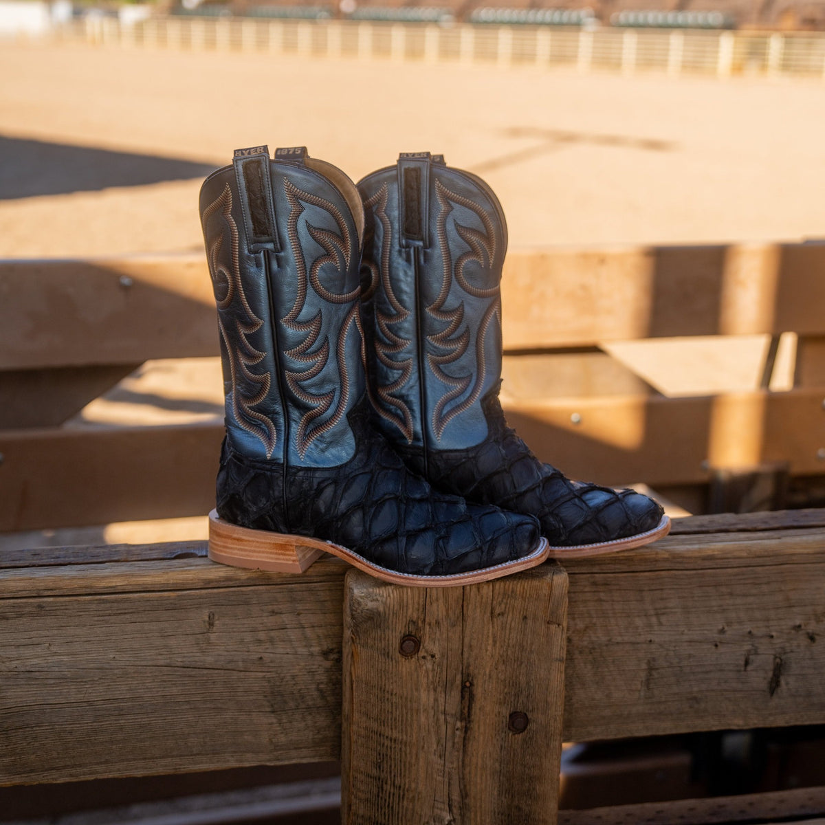 HYER Men's Cowley Western Boot, Black – lifestyle