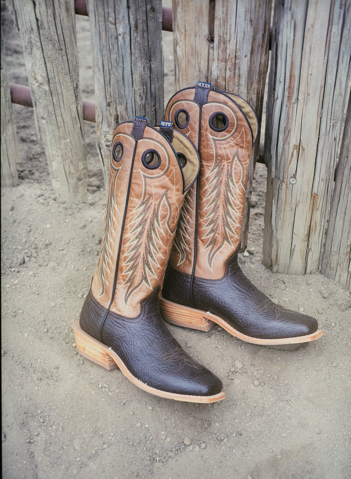 HYER Men's Ellsworth 16" Western Boot, Brown/Tan – lifestyle