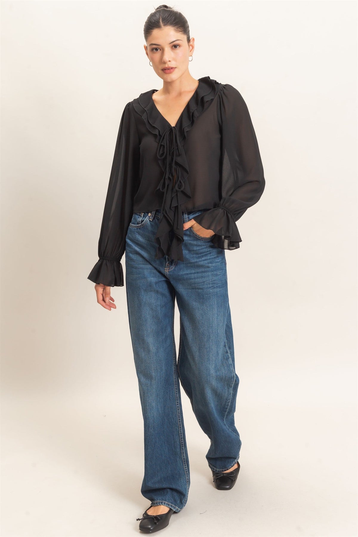 HYFVE Womens Black HF26F066 - view 4