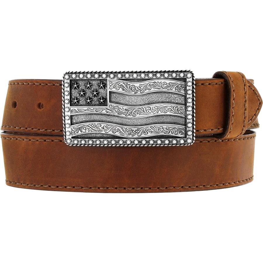 Leegin Justin Flying High Belt in style C12685, featuring a stylish design and high-quality leather belt for men.