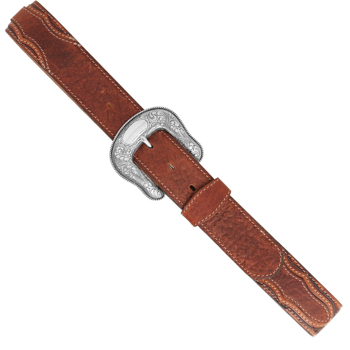 Justin Idaho Bison Belt by Leegin, casual leather belt with bison design, style no. C42814, suitable for everyday wear.