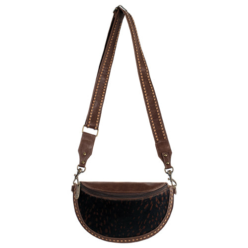 Justin Ladies Sling Pouch Brindle Hair-On