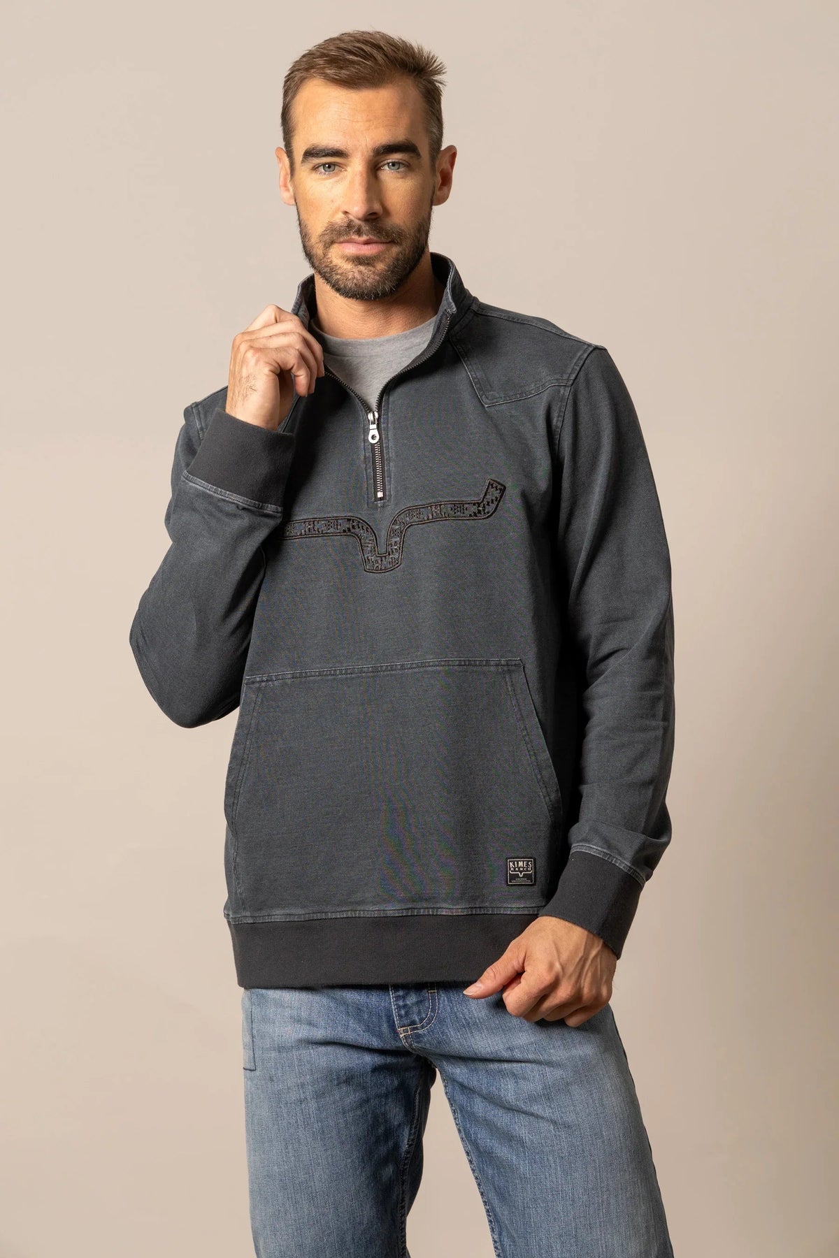Kimes Ranch Mens Charcoal MSW0000029 - view 1