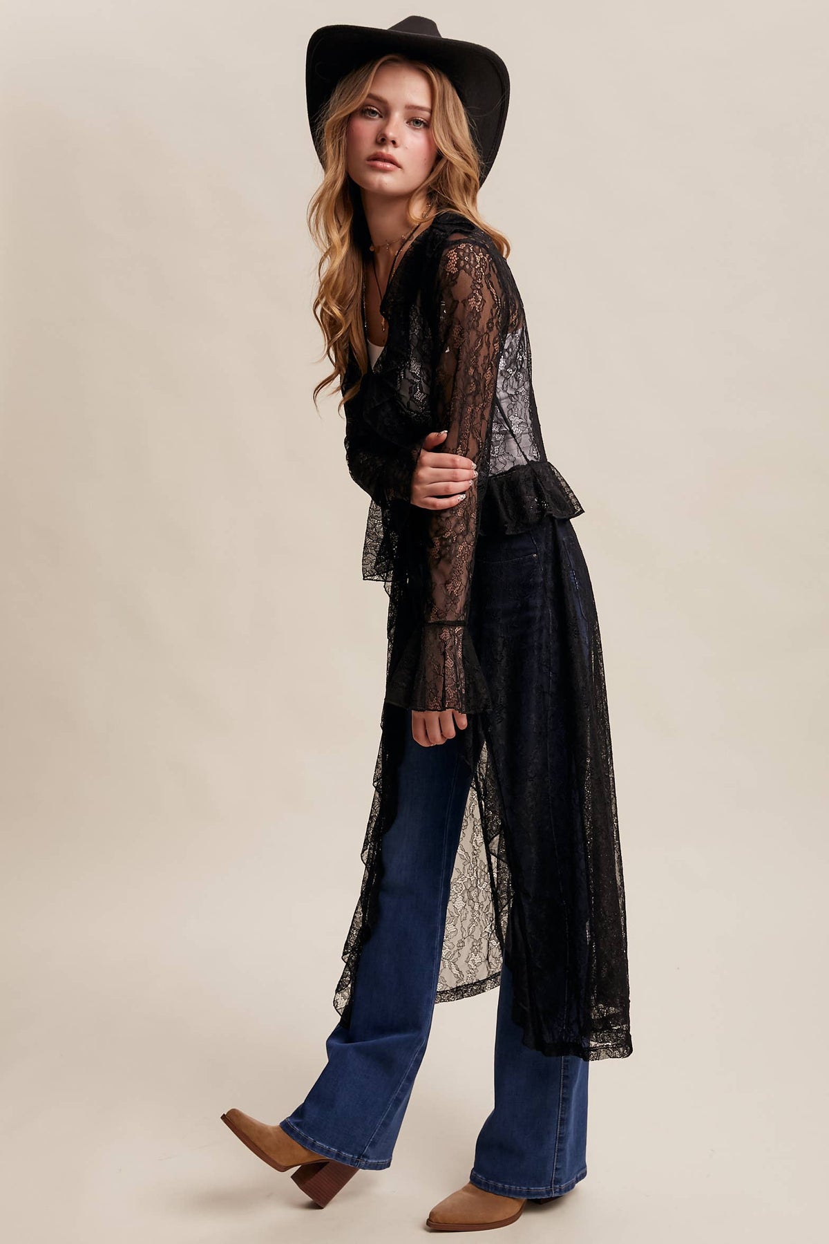 Listicle Womens Black LJ0259 - view 4