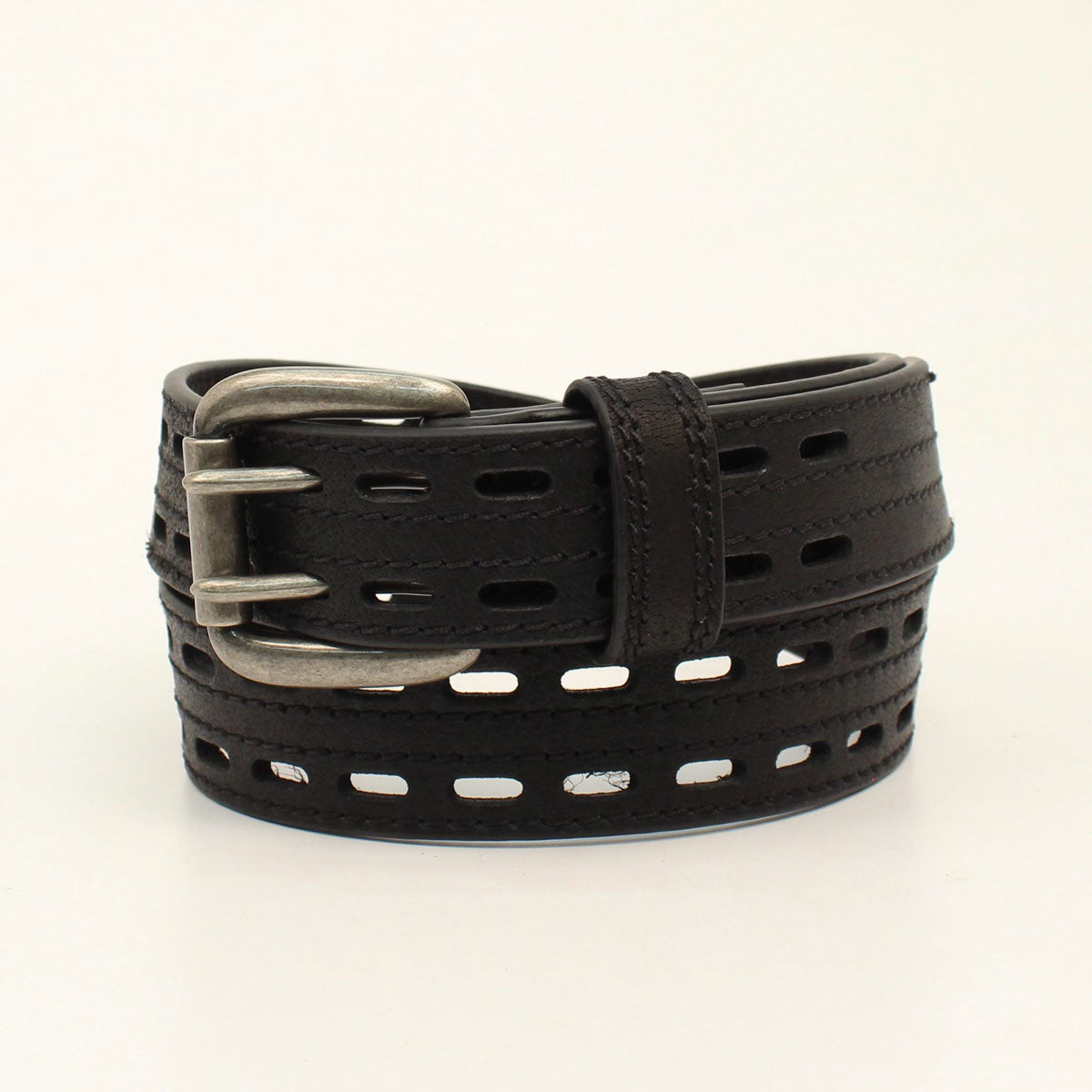 Nocona HDX men's work belt by M&F, durable leather belt with sturdy buckle for workwear or casual use.