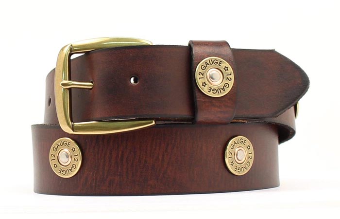 M&F Nocona Outdoor men's belt with leather strap and buckle, rugged style for casual and outdoor wear