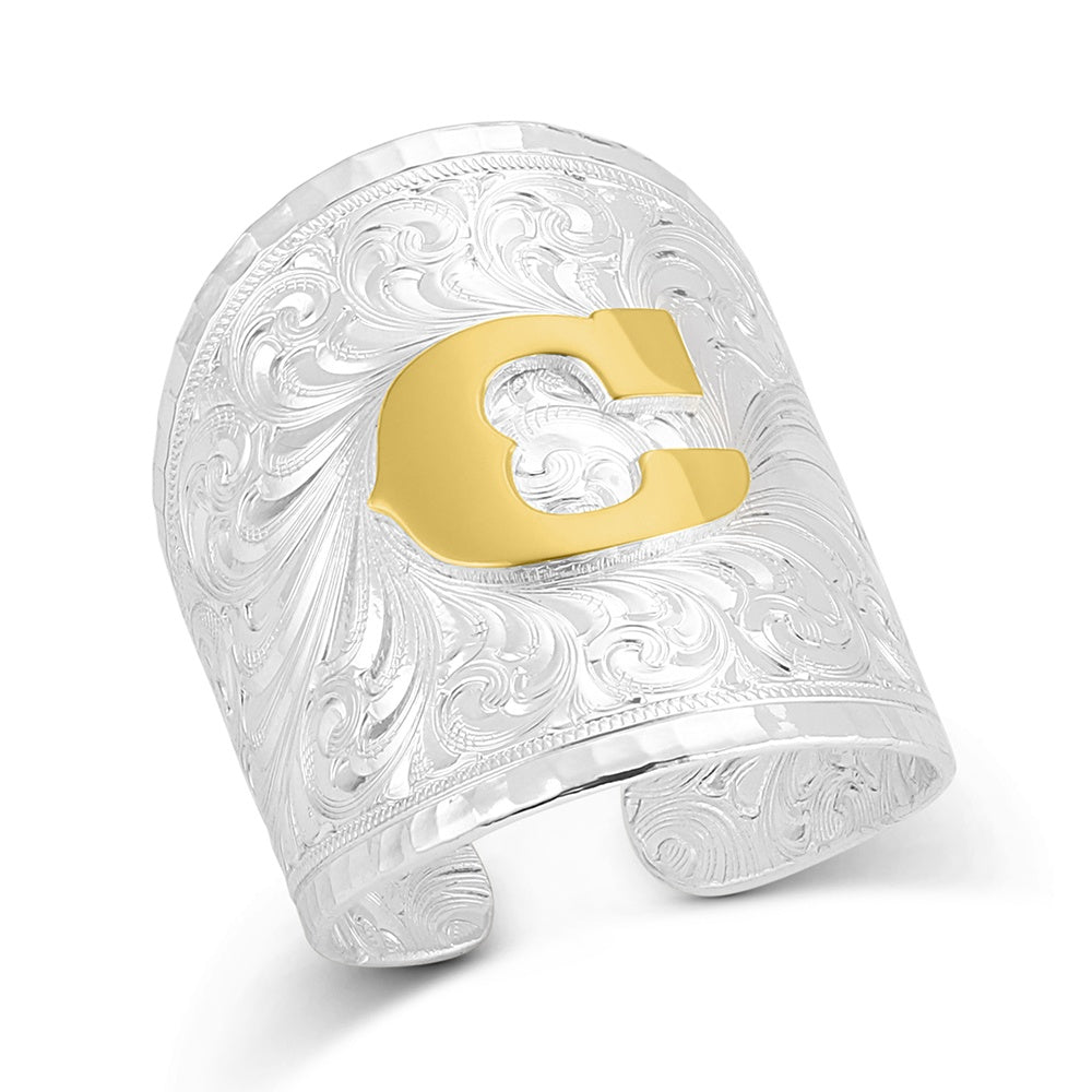 Montana Silversmiths Womens Silver and Gold RG155LTR-C - view 1
