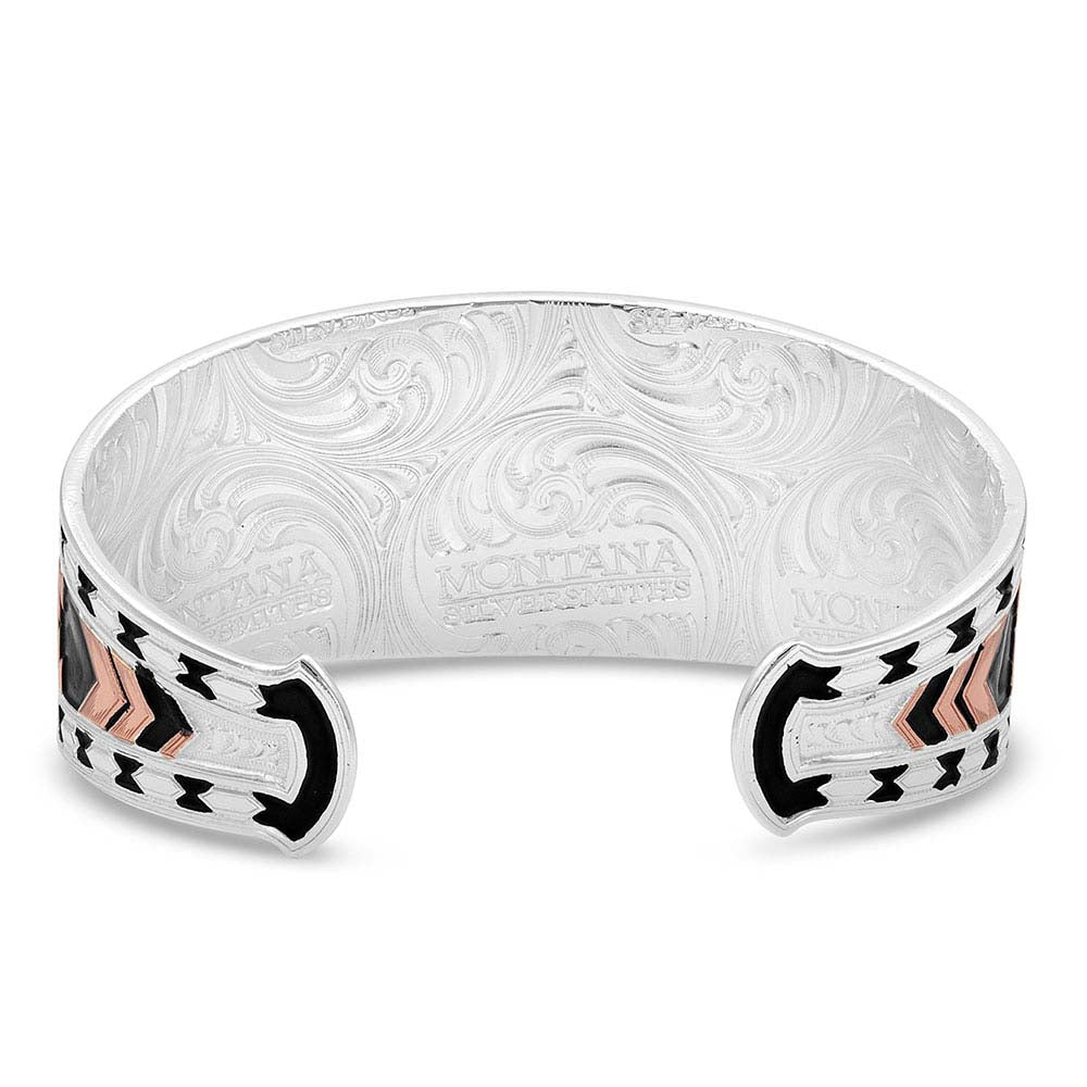 Montana Silversmiths Womens Silver and Rose Gold BC4290RG - view 2