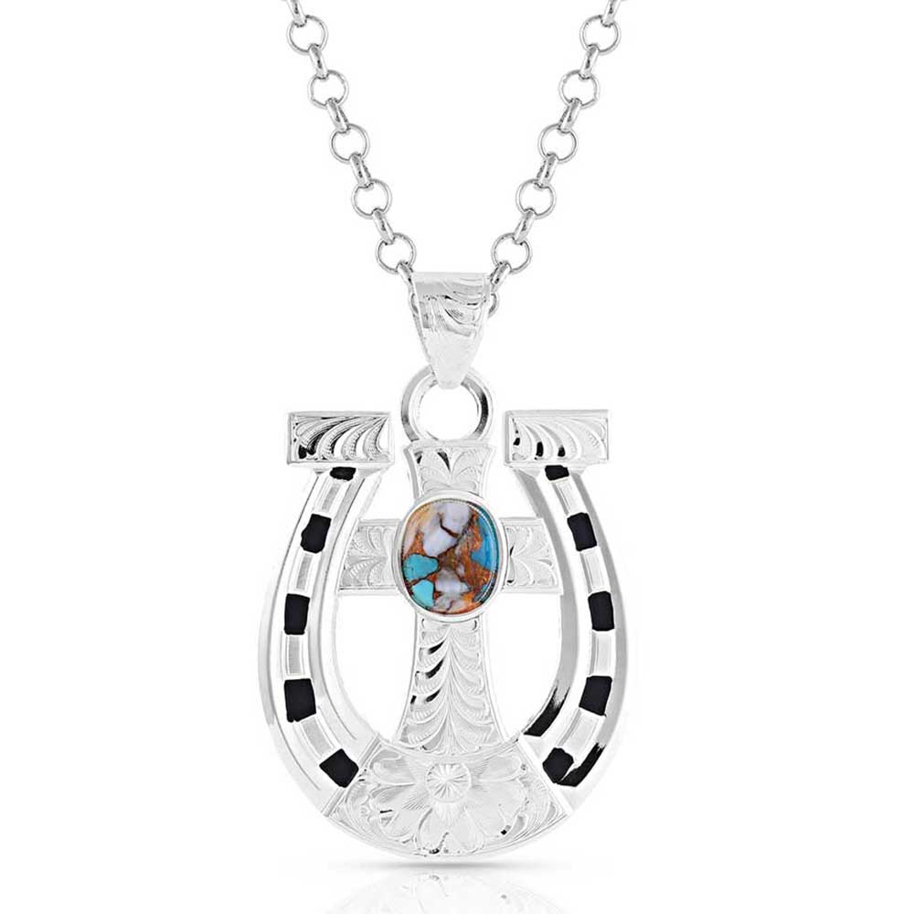 Montana Silversmiths Womens Silver and Turquoise NC5014 - view 1