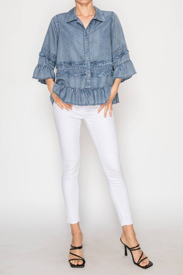 Origami Apparel Womens Denim 4898SW - view 1