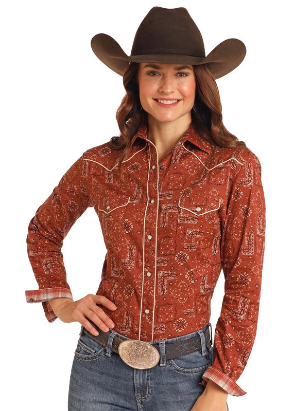 Panhandle Slim Womens Rust RWN2S05102 - view 1
