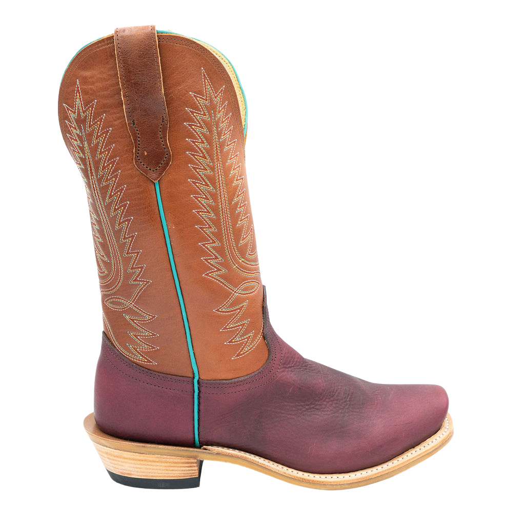 Fenoglio Boot Co. Unisex Purple Pull-Up 00101893 - view 1