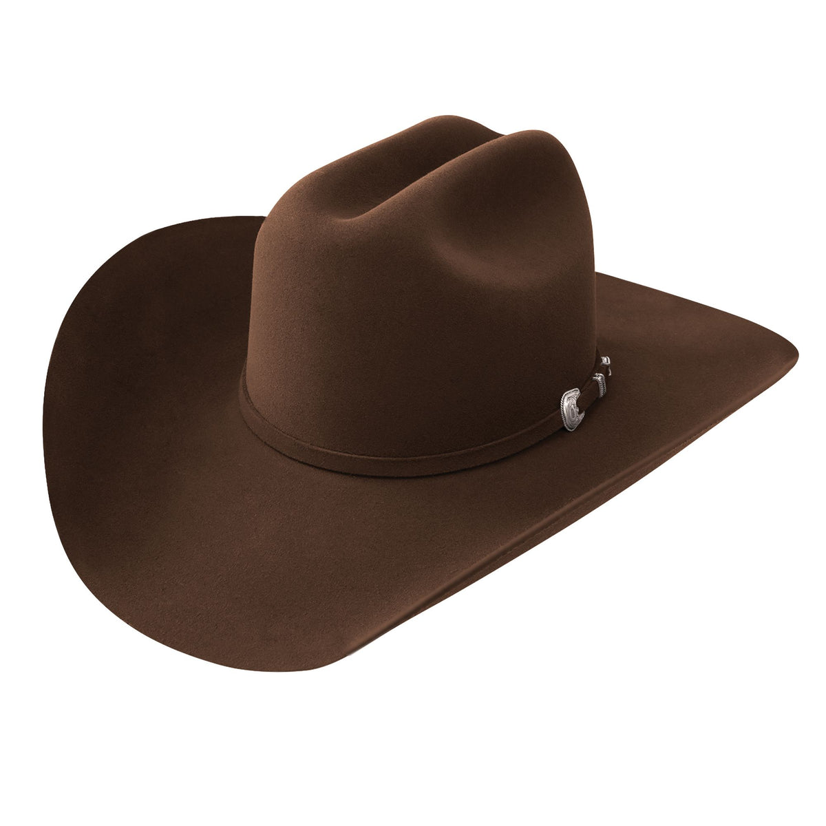 Resistol 6X City Limits cowboy hat with a wide brim and classic design, made of high-quality felt for authentic western style.